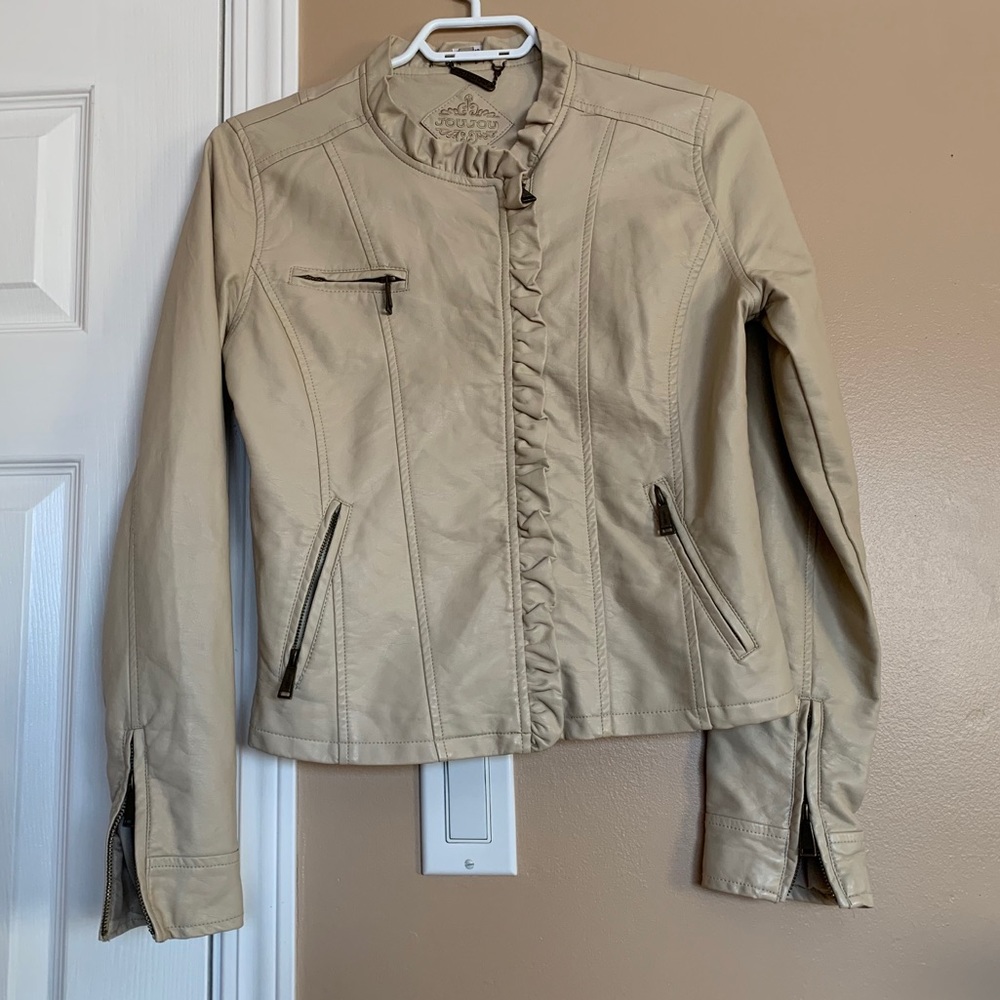 Faux Leather Jacket